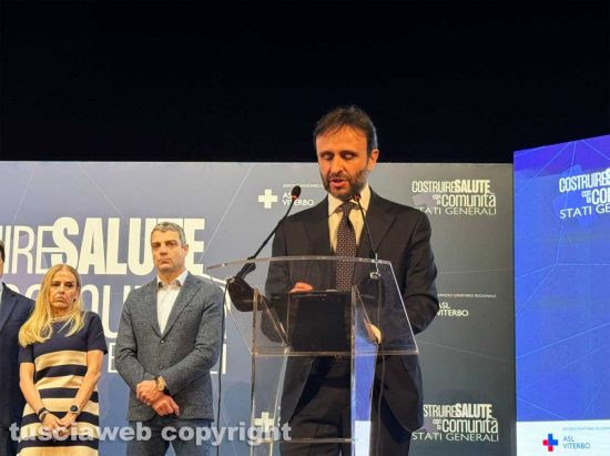 Viterbo - Teatro Unione - Stati generali della Asl - Fabrizio Lucarini, dipartimento Emergenza, Accettazione e Cure Palliative