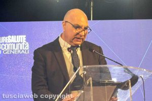 Viterbo - Teatro Unione - Stati generali della Asl - Giovanni Biancalana, direttore del distretto B e portavoce del dipartimento della funzione territoriale