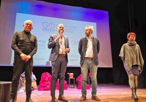 Viterbo - Go Green, la platea con Lupidi, Frontini e Gismondi