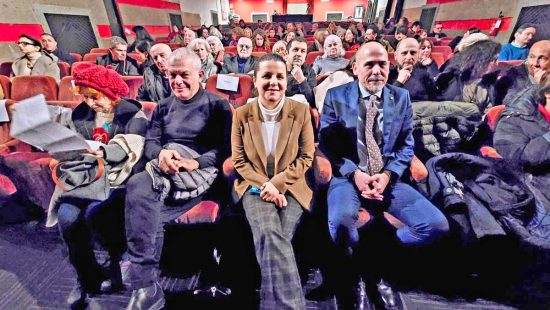 Viterbo - Go Green, la platea con Lupidi, Frontini e Gismondi