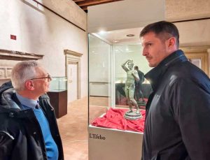 Il prefetto Pomponio in visita a Sutri