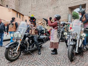 Calza della Befana più lunga del mondo, Viterbo Chapter #9906 Harley-Davidson parteciperà alla sfilata