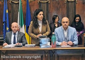 Viterbo - Consiglio comunale - Ciorba, Frontini e Martinengo