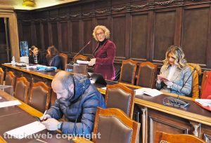 Viterbo - Consiglio comunale - L'intervento di Lina Delle Monache