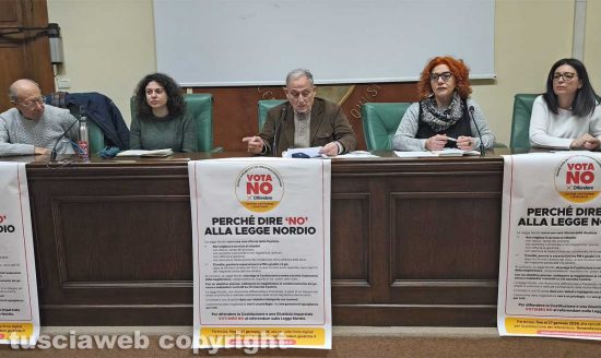 Viterbo - Referendum giustizia - Comitato provinciale per il no
