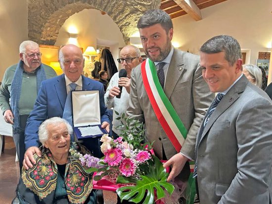 Bassano in Teverina - Maria Santiloni compie 100 anni