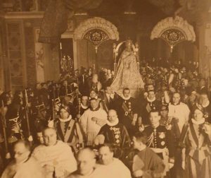 Il marchese-Giovambattista Sacchetti e papa Pio XII nel 1942