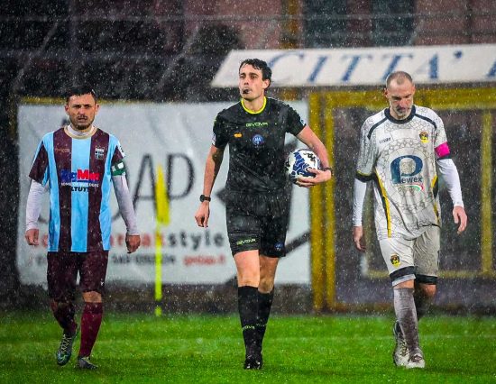 Sport - Calcio - La gara sospesa tra Viterbese e Rieti