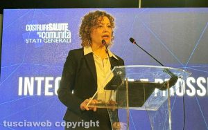 Viterbo - Teatro Unione - Stati generali della Asl - Maria Elena Rosetto, direttrice dell’unità operativa di radioterapia