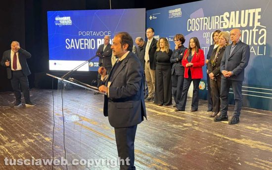 Viterbo - Teatro Unione - Stati generali della Asl - Saverio Profiti, direttore dell’area digitalizzazione