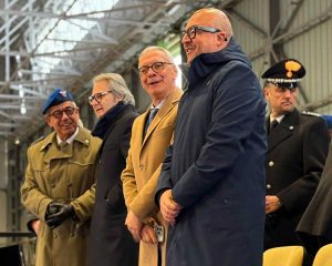 Viterbo - Inaugurata la nuova scuola elicotteri all'aeroporto militare T. Fabbri