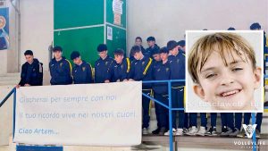 Viterbo - “Giocherai per sempre con noi”, Volley Life saluta Artem