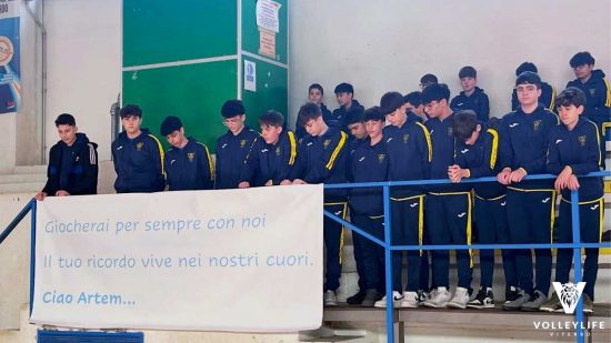 Viterbo - “Giocherai per sempre con noi”, Volley Life saluta Artem