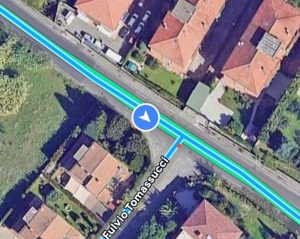 Viterbo - Incrocio tra via Tomassucci e via Fleming