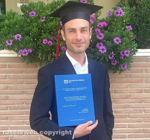 Il neolaureato Tiziano