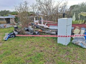 Fabrica di Roma - L'area posta sotto sequestro