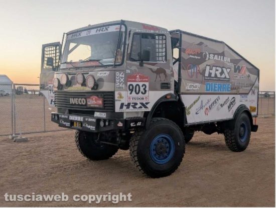 Officine meccaniche Poggino alla Dakar con il 190 Iveco
