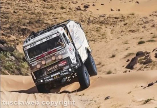 Officine meccaniche Poggino alla Dakar con il 190 Iveco