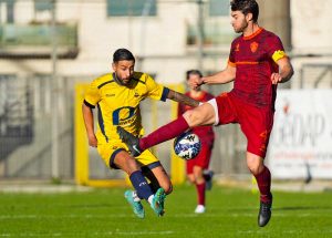 Sport - Calcio - Una fase di Viterbese-Romulea