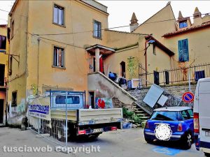 Viterbo - Parcheggi trappola in centro