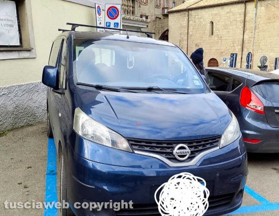 Viterbo - Parcheggi trappola in centro