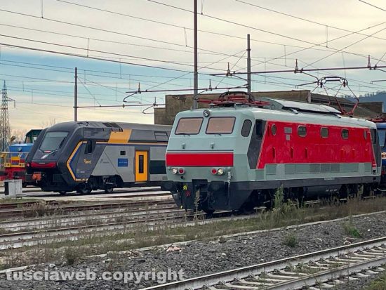 Orte - Nuova vita per la veloce locomotiva elettrica E444098
