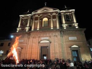 Soriano nel Cimino - Il focarone di Sant'Antonio Abate