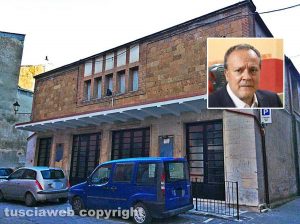 Orte - Il cinema Alberini - Nel riquadro Leonardo Gioacchini