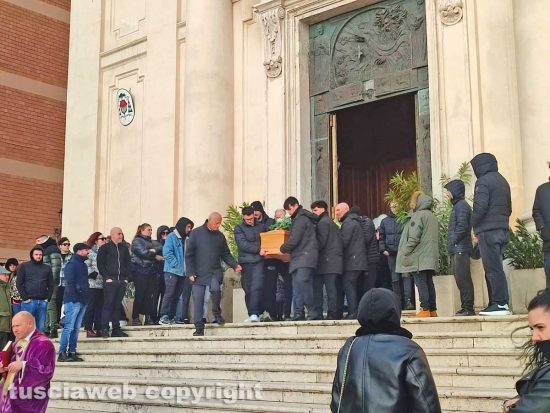 Civitavecchia - Il funerale di Andrea Minervino