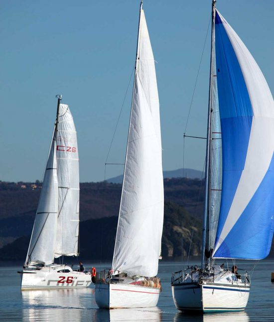 Vela - Imbarcazioni sul lago di Bolsena