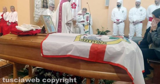 Vetralla - I funerali di Antonio Pieracci, per tutti Tonino