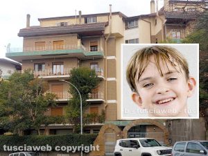 Viterbo - Via Palmanova dove viveva Artem Shyliuk