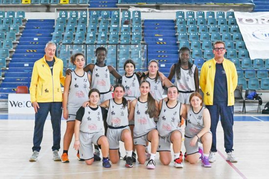 La squadra under 17 della Domus Murielis