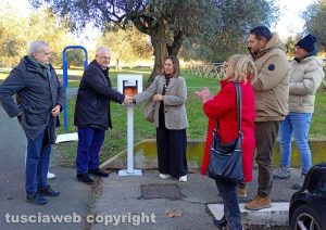 Viterbo - Defibrillatore posizionato a Ponte dell'Elce