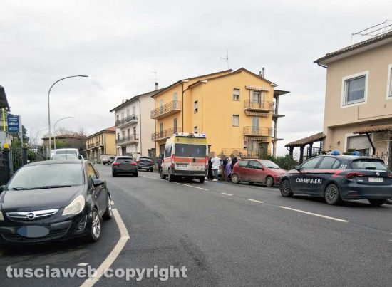 Pedone investito a Montefiascone