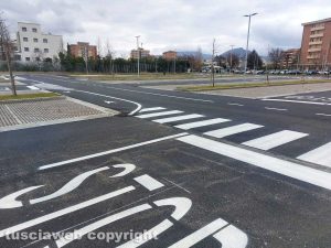 Viterbo - Il parcheggio al tribunale