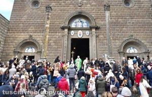 Viterbo - Basilica di Santa Maria della Quercia - La benedizione degli animali