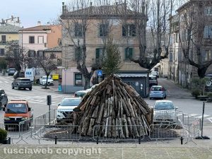 Il focarone della Quercia
