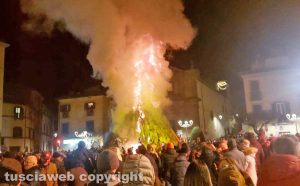 Bagnaia - Il focarone