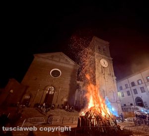 Il focarone della Quercia