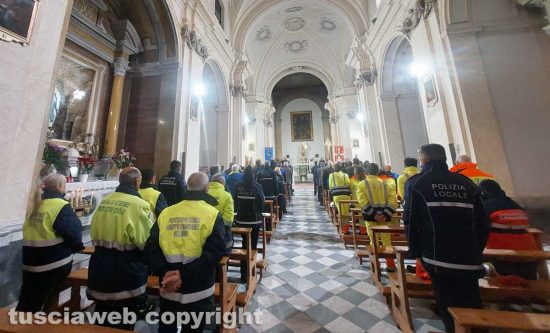 Viterbo - La polizia locale celebra San Sebastiano