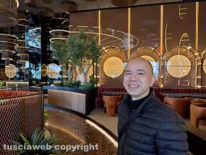 Viterbo - Arriva il Moon Sushi - Il signor Lin