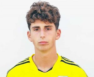 Edoardo Torrielli portiere della Flaminia Calcio