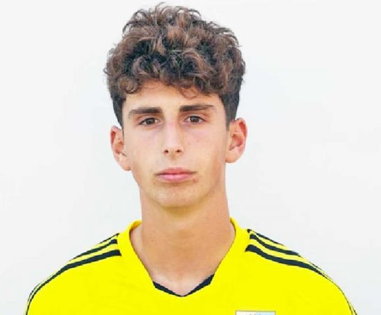 Edoardo Torrielli portiere della Flaminia Calcio