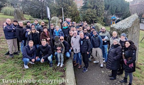 Viterbo - Inaugurato il cippo in ricordo di Raffaele Giorni, a trent’anni dall’uccisione