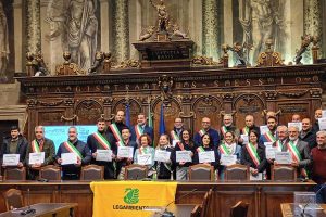 Legambiente - La premiazione dei comuni ricicloni a palazzo dei Priori
