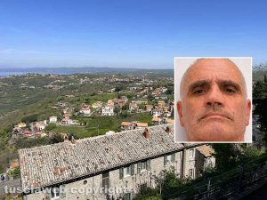 Montefiascone - Nel riquadro Domenico Costantini