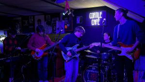 Bologna - La band viterbese "Cool cats"
