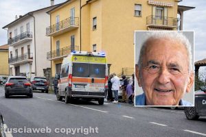 Pedone investito a Montefiascone - Giorgio Todini