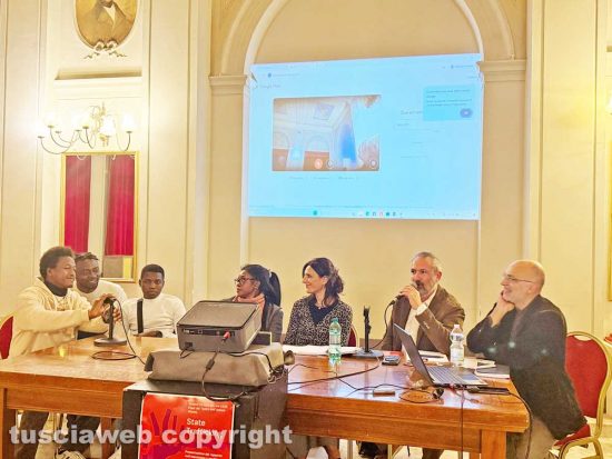 Souleymane Diallo, Georges Kouagang, Bakari Oumarou, Tehapchet Soucthous Rose, Roberta Derosae, Pablo Castellani e Luca Queirolo Palmas